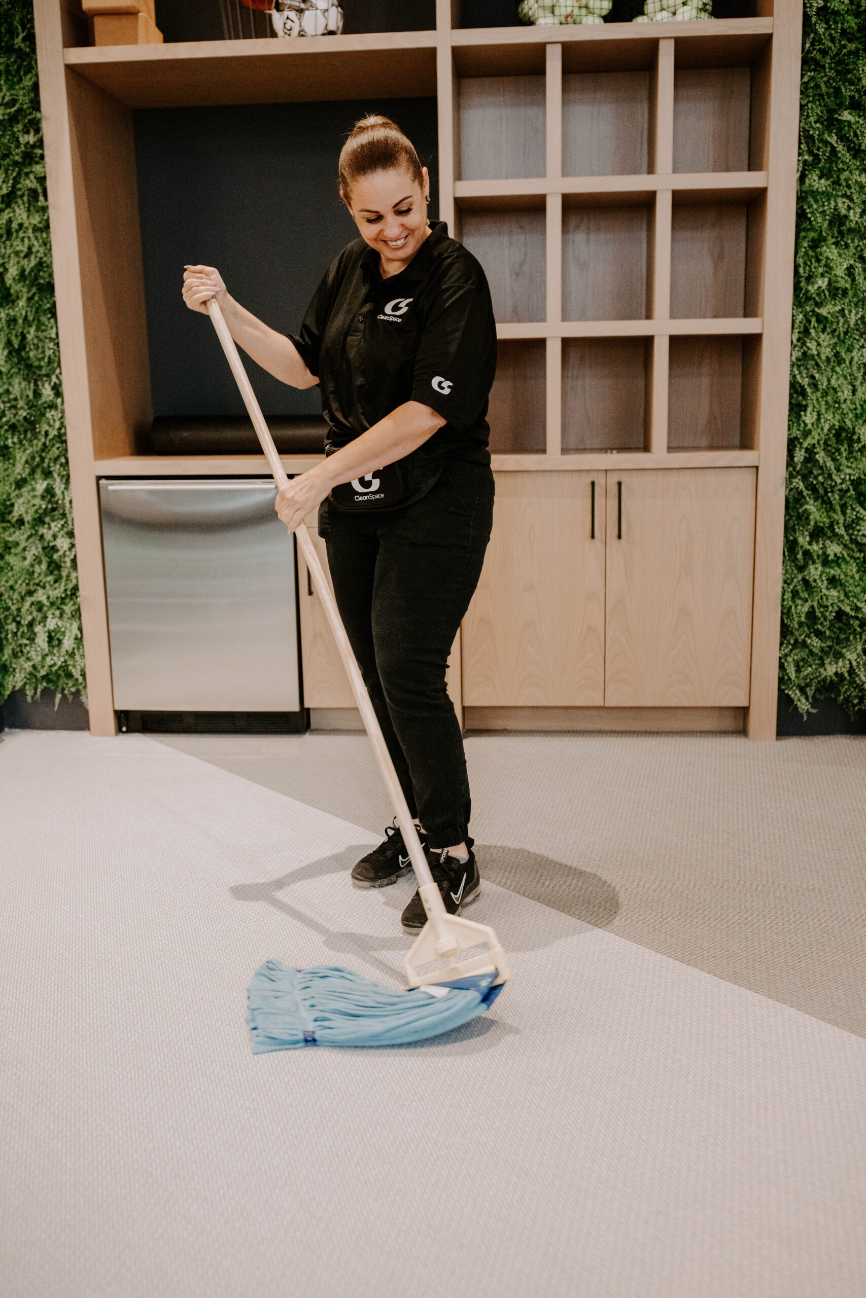 Commercial VCT Floor Maintenance Florida