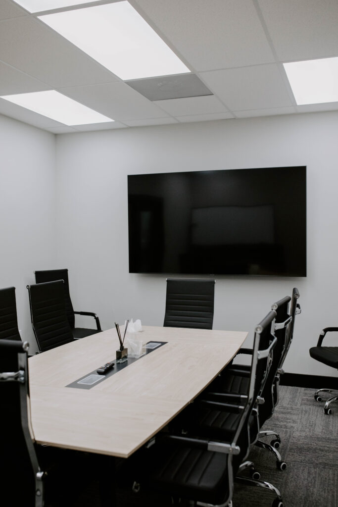 Clean office space in Florida maintained by Clean Space commercial cleaning